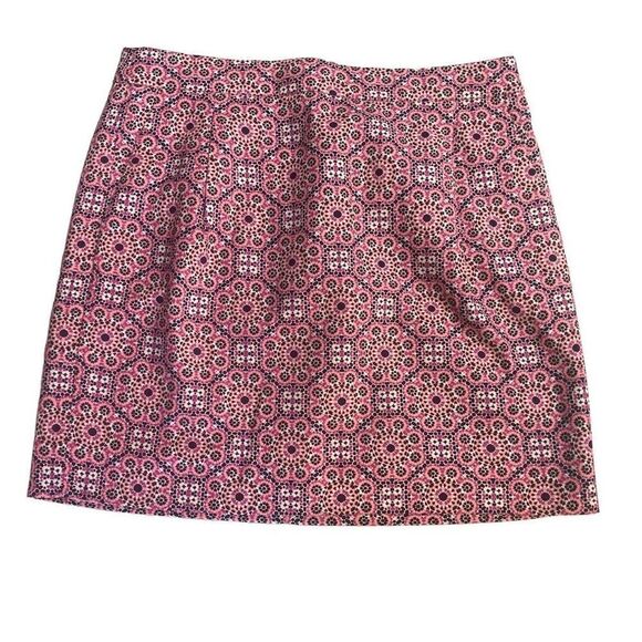 J. CREW‎ Women’s Mini Skirt Multicolored Size 6 Geometric Design - Picture 1 of 8